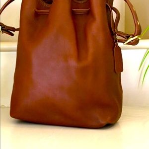 Coach vintage purse bucket